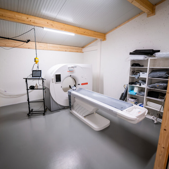 Hochmoderne Ausstattung der Tierklinik Dinkelsbühl für genaueste Diagnostik